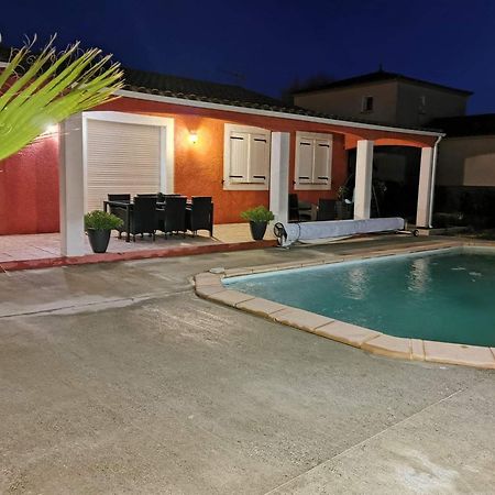 Villa de 3 chambres avec piscine privee jacuzzi et jardin clos a Carcassonne Extérieur photo