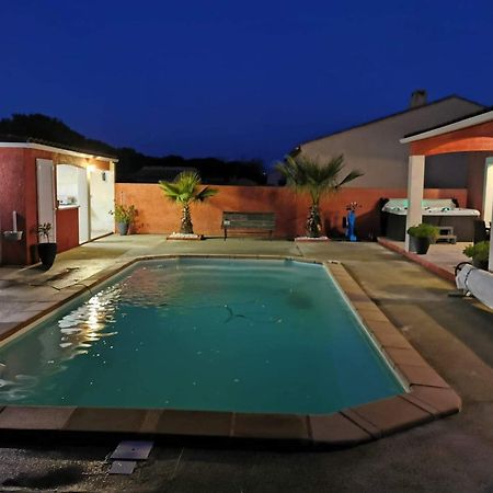 Villa de 3 chambres avec piscine privee jacuzzi et jardin clos a Carcassonne Extérieur photo